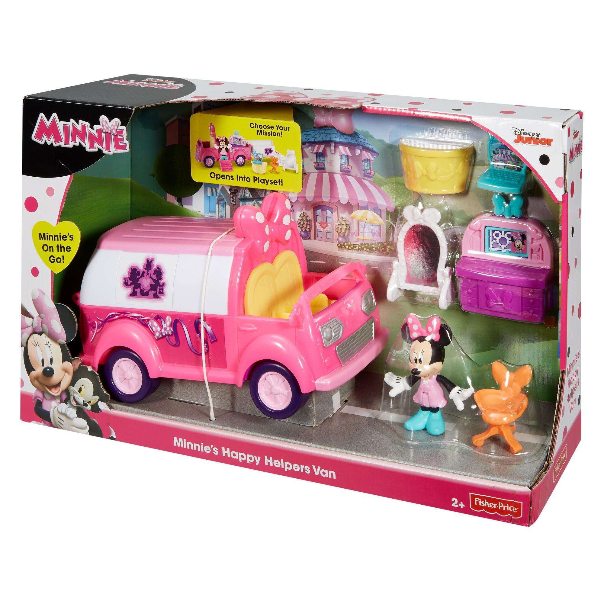 minnie mouse van toy