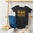 thumbnail image 4 of Black Is Beautiful Tribal Pattern Romper Boys or Girls Infant Baby Brisco Brands NB, 4 of 6
