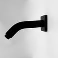 thumbnail image 2 of Square Shower Arm with Flange, 1/2 NPT Tapered Threads, Rain Shower Head Arm, Wall Mount Shower Extension Arm, 2 of 11