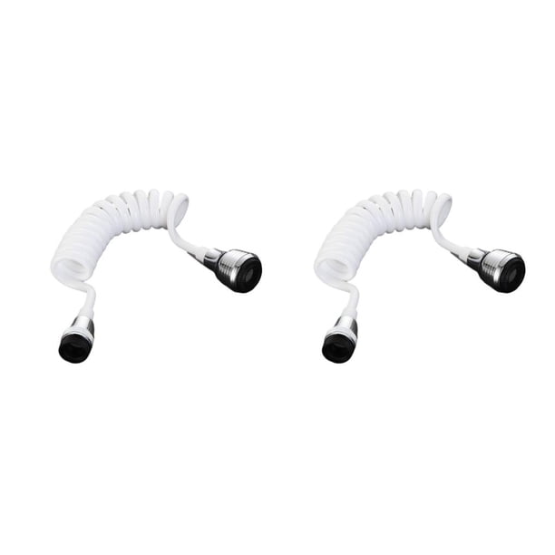 Toystoory Extension Leakproof Splashproof 2 Extender Replacement Accessories Gear Connector Household Adjustable Blanco 2Conjunto