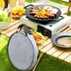 thumbnail image 1 of Bolsa organizadora de utensilios de cocina para acampar con cierre de cremallera portátil y asa para parrilla 50 cm x 10 cm, 1 of 8