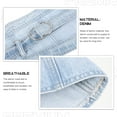 thumbnail image 4 of ifundom Wide Denim Waistband Dress Accessory 1 Piece Stylish Decoration for Casual Outings and Everyday Wear, 4 of 6