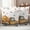 Yellow, variant on Yellow Truck Fall Outdoor Waterproof Pillow Covers, Thanksgiving Pumpkins Maple Decorative Square Throw Pillowcase Sofa Cushion Sham for Patio/Couch/Chair, 24"x24" 2 Pack