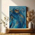thumbnail image 6 of Underwater Octopus Sea Creature Canvas Print, Nautical Bathroom Ocean Theme Home Wall Decor Art, 6 of 8