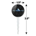 thumbnail image 6 of Aquaman Movie Logo Cupcake Picks Toppers Decoration Set of 6, 6 of 7