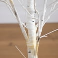 thumbnail image 3 of Nearly Natural 4ft. Pre-Lit Artificial White Birch Tree with 51 White LED Lights, 3 of 9