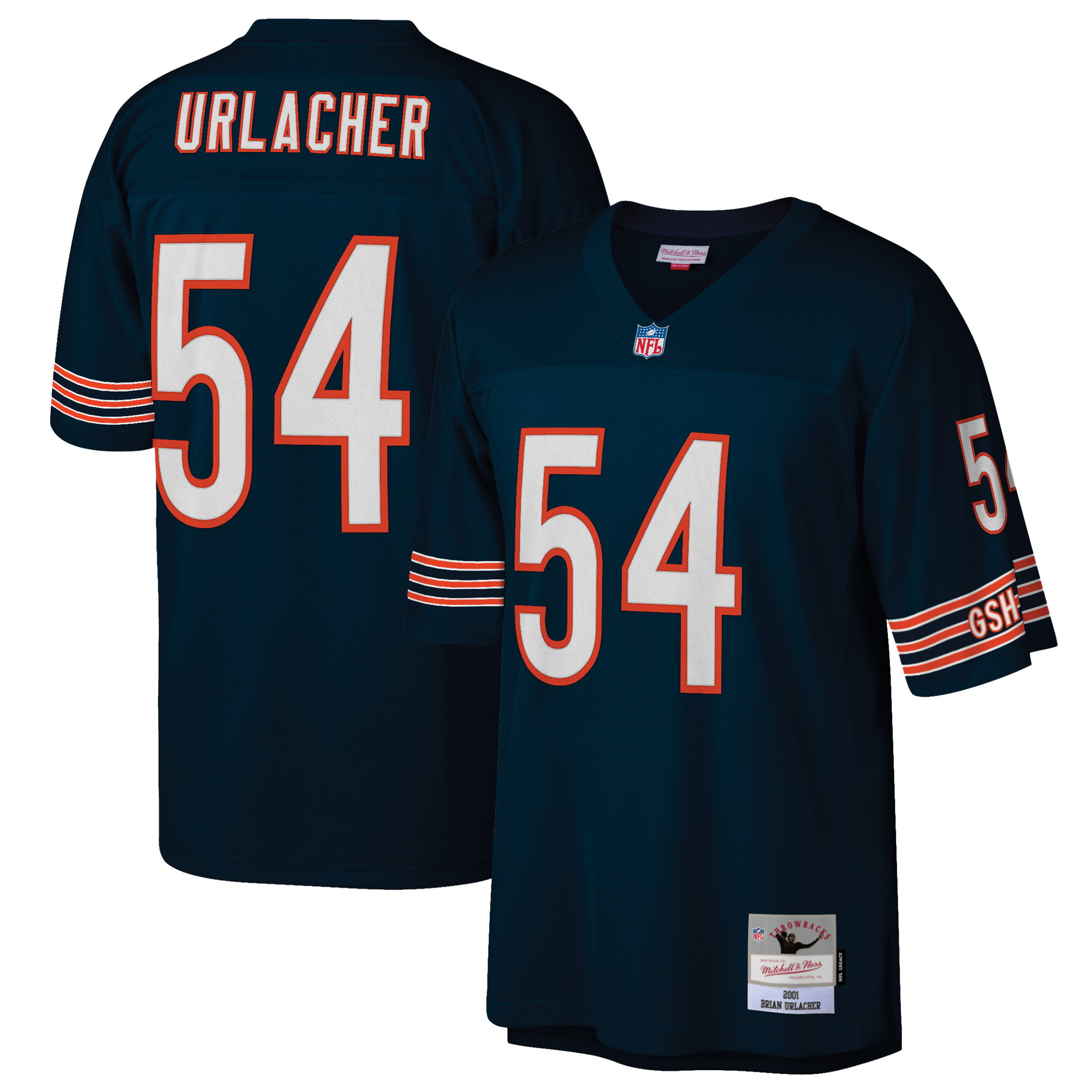 Brian Urlacher Chicago Bears Mitchell 