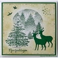 thumbnail image 2 of Nellie's Choice Texture Clear Stamps Misty Forest, 2 of 3