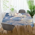 thumbnail image 6 of BZSMCE Square Tablecloth Cute Christmas Unicorns Pattern Tableclothes, 6 of 9