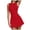Z-Red360, variant on JIAYUE Women's Dress Solid Color Sexy Open Back Tunic Crew Neck Sleeveless Stretchy Slim Fit Party Club Mini Tank Stylish Female Dresses