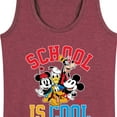 thumbnail image 3 of Mickey & Friends - School Is Cool - Women's Racerback Tank Top, 3 of 5