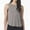 Gray, variant on QUNYINEY Crewneck Tank Tops Women Athletic Sleeveless Solid Muscle Shirts Yoga Loose Workout Tank Tops