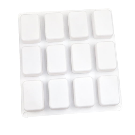 Chocolate Molds, Baking Molds, 12-Link Small Rectangular Silicone Chocolate Bar Molds, Flexible Durable Heat Resistant Non-Stick Silicone Tray for Oven Microwave Refrigerator Dishwasher Use