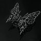 thumbnail image 4 of Metal Liquid Butterfly Hair Clips For Women Large Hair Claw Clips for Thick Hair Vintage Geometric Hair Barrettes Headband Girls Hair Accessories Brig, 4 of 4