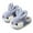Grey, variant on lnmuld Kids Slipper Toddler Kids Baby Warm Shoes Boys Girls Cartoon Soft Soled Slippers Furry Lined Slippers Size:7