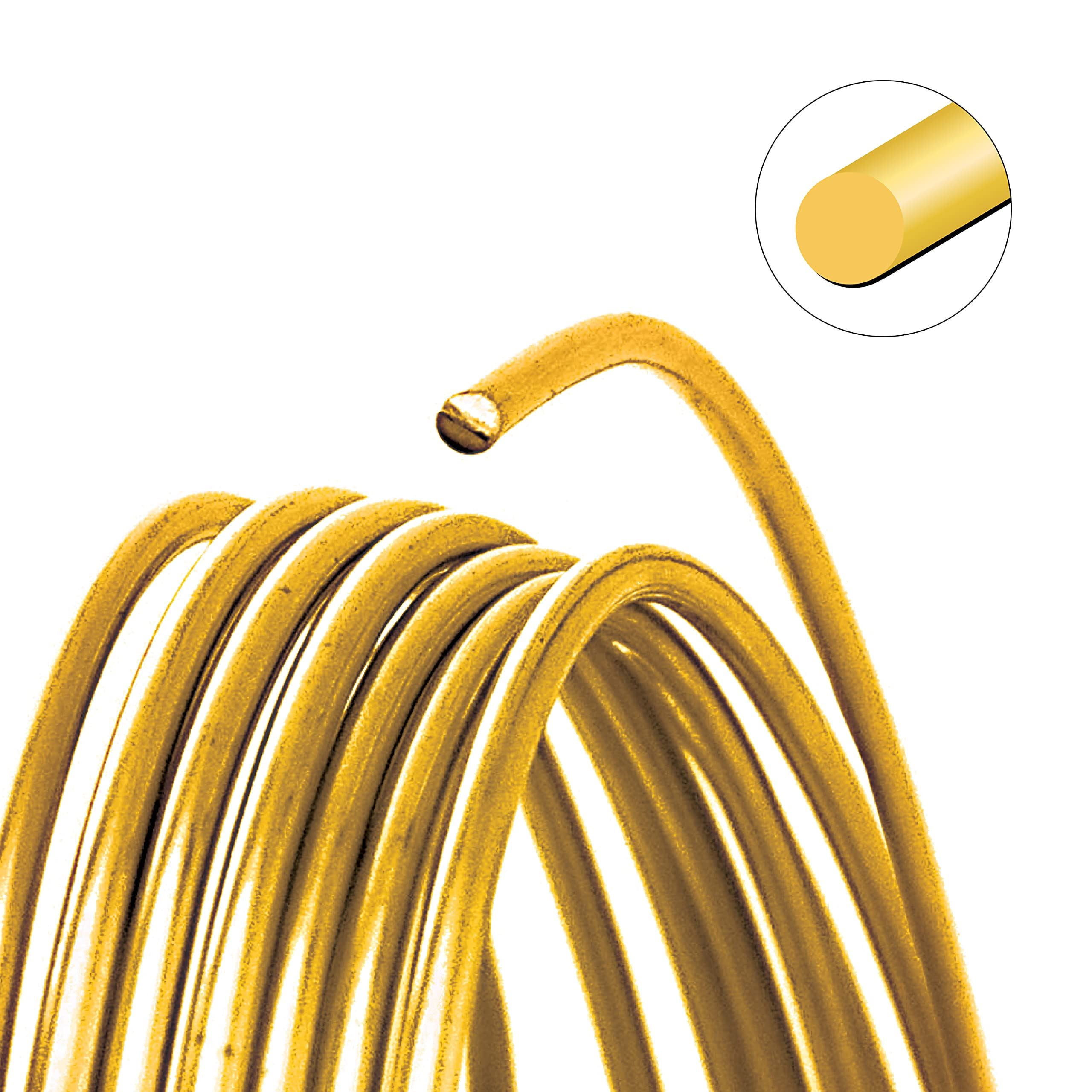 The Beadsmith® Wire™ Elements 20 Gauge Tarnish-Resistant Wire