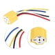 thumbnail image 3 of 2pcs H4 Male to H13 Female Connector Car Pigtail Wire Wiring Harness Adapters for Ford, 3 of 3