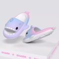 thumbnail image 5 of 2024 Cute Summer EVA Gradient Shark Slippers Kids Candy Color Soft Indoor Sandals Women Men Fashion Outdoor Thick Sole Slides, 5 of 5