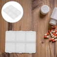 thumbnail image 4 of MasteelfCA 6 Pcs Pill Containers Compartment Boxes Pill Boxes with Braille (Transparent), 4 of 7