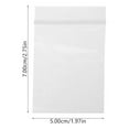 thumbnail image 6 of Guiyong 100 pcs Reusable Packaging Bags Self Sealing Bags Small Packaging Bags Portable Packaging Bags, 6 of 6