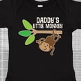 thumbnail image 4 of Inktastic Daddy's Little Monkey Boys or Girls Baby Bodysuit, 4 of 5