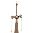 thumbnail image 2 of Meyda Lighting 24" High Obelisk Mission 2 Light "S" Cluster Table Base - 9 Wide, 2 of 2