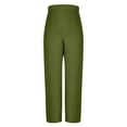 thumbnail image 3 of Women's Stretchy Bell Bottom Jeans Wide Leg High Waisted Pull On Tummy Control Flare Jeggings Pants with 4 Pockets Dark Gray, 3 of 7