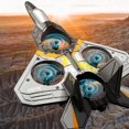thumbnail image 5 of Jet Fighter Stunt Rc Plane, Rc Plane With 360 Stunt Rotation Rc And Lights, 5 of 5