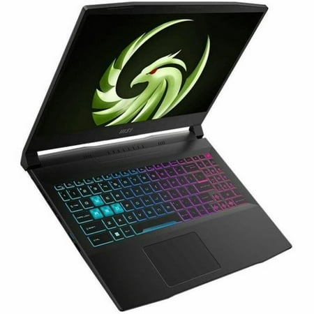 MSI Bravo 15 15.6" Gaming Laptop, Ryzen 5-7535HS, 16GB RAM, 512GB NVMe SSD, Black