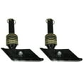 thumbnail image 2 of 2-Pack Square Snow Plow Shoes - Replacement Skid Foot Assemblies For Snow Plows 2 of 11