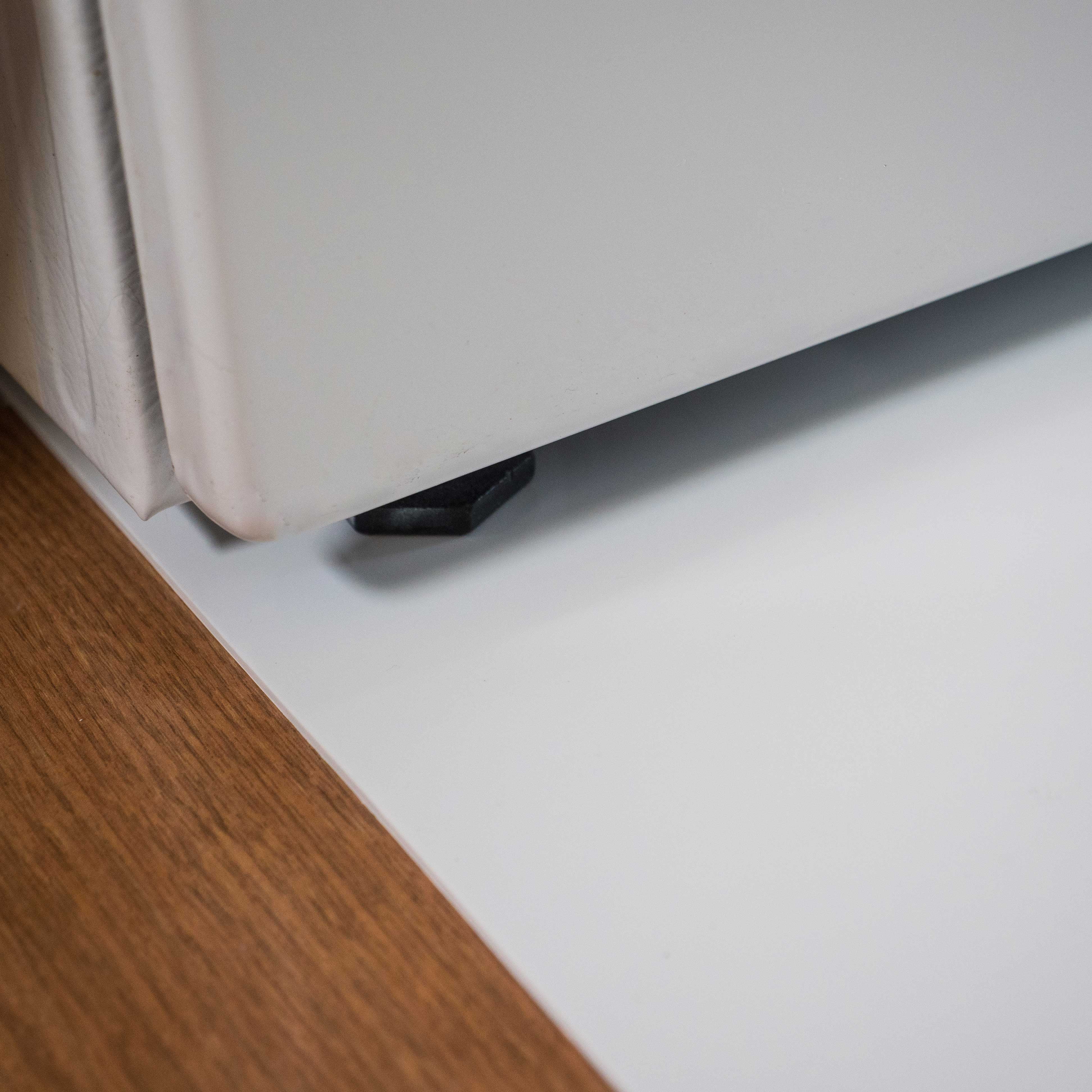 30 Inch X 48 Inch Plastic Floor Protector Comes With Convenient Pull