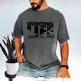 thumbnail image 4 of Hunting Life Shirt – Wildlife Deer Duck Hunting Graphic Tee for Outdoorsman, 4 of 7