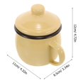 thumbnail image 3 of Enamel Cup Enamel Mug Decorative Enamel Cup Home Enamel Cup Water Cup with Lid, 3 of 3