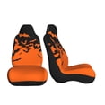 thumbnail image 5 of Zufioo Halloween With Black Bats Print Car Seat Protectors, SUV, Truck, Van Seat Covers - Strap Design, High Elasticity and Dustproof, Car Interior Protectors Auto Parts-1, 5 of 9