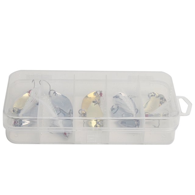 Anzuelo de Metal NikouMX Cebo de Lentejuelas para Peces