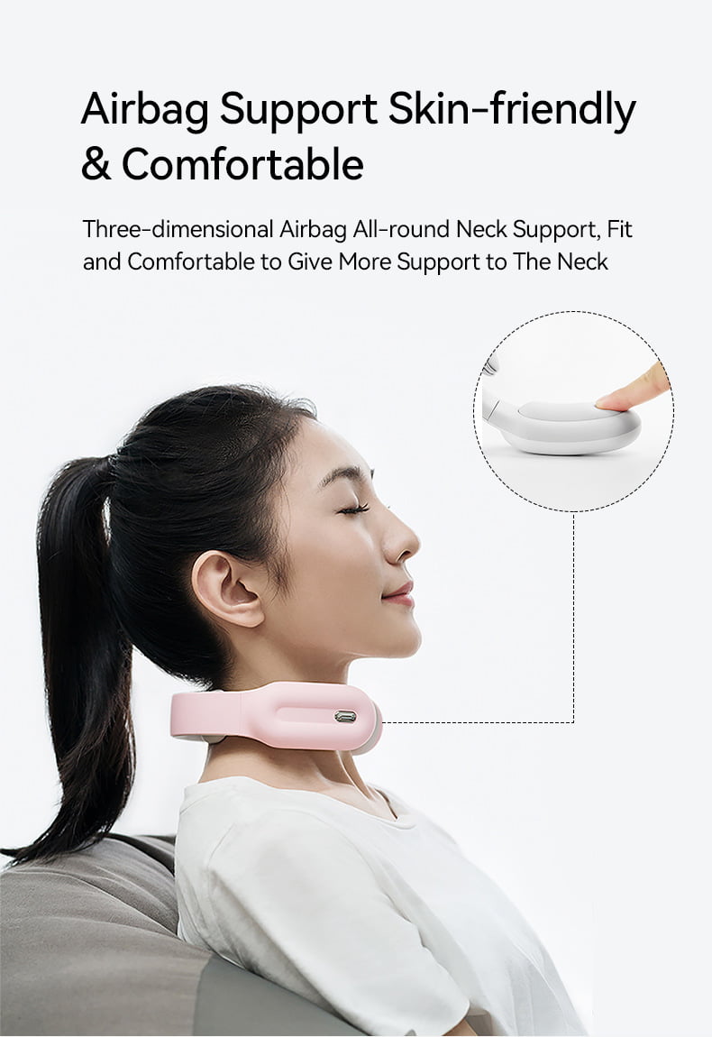 Electric Pulse Neck Massager Vibration Heat, 3D Fitment to Reduce Fatigue,  Rechargeable Neck Massage…See more Electric Pulse Neck Massager Vibration