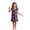 Dark Purple, variant on NIEWTR Halloween for Girls Flutter Sleeve Nightgown Summer Casual Cartoon Print Dress