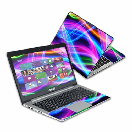 Colorful Skin For Asus VivoBook S400CA Laptop 14" Protective, Durable