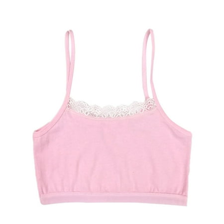 

Girl Underwear Cotton Lace Bras Girls Sports Bra Top For Teens Training Bra