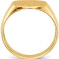 thumbnail image 2 of 10K Yellow Gold 10Ky 12.0X13.5Mm Open Back Men's Signet Ringsize 10 (Width 4 To 12.5) - Jbsp, 2 of 5