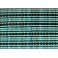 thumbnail image 1 of Ahgly Company Indoor Rectangle Abstract Light Blue Modern Area Rugs, 7' x 10', 1 of 4
