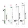 thumbnail image 4 of 5X Support Rod Plant Holder Fine Workmanship Craftsmanship Vegetable Anti-fall Firm Structure Plastics Long-lasting Household Accessories Garden Supplies B-27CM, 4 of 8