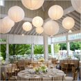 thumbnail image 5 of 10pcs/Lot (6, 8, 10, 12, 14, 16inch) Warm White LED Lantern Lights Chinese Paper Ball Lampions For Wedding Party Decoration, 5 of 5