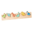 thumbnail image 4 of Juego de mesa de rompecabezas con bloques apilables para combinar y clasificar Dinosaurio, 4 of 9