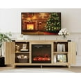 TV Stand for 65 Inch TV Farmhouse Entertainment Center with Double Barn
