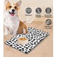thumbnail image 6 of Dog Food Mats for Floors, 16"x24" Non-Slip Super Absorbent Pet Food Mat, Dishwasher Dog Mat for Food and Water, Cute Rubber Pet Feeding Mat for Dog Cat(Pink Cow), 6 of 6