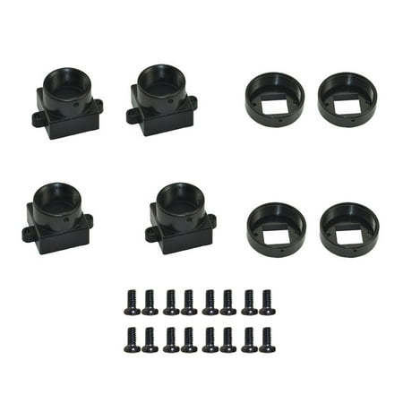 Mixed 4pcs M12 MTV & 4pcs CS Metal Lens Mount CCTV Camera M12/CS Mount Lens Holder Supports Bracket PCB Board Module Adapter Connector