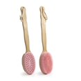 thumbnail image 3 of Washranp Silicone Back Scrubber,Long Handle Dual-Sided Shower Brush Wet or Dry Exfoliating Skin and Soft Bristles, 3 of 4