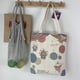 thumbnail image 4 of Bolsa de lona Desiderio para mujer, bolsa de mano con cremallera, bolsa de mano, bolsas reutilizables para comestibles, bolsas para libros, 4 of 5