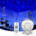 thumbnail image 1 of Luz nocturna para niños, lámpara de proyector LED musical recargable por USB con 14 modos y control remoto y temporizador y soporte de metal (blanco) esquí esquí Gafas de esquí, 1 of 5
